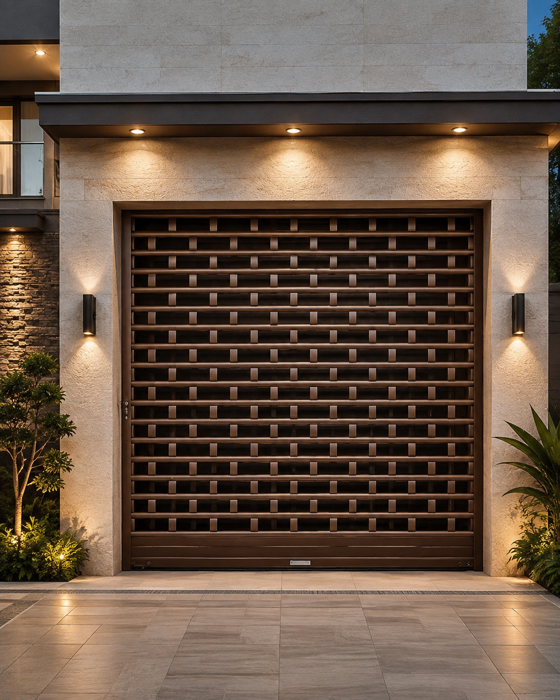 Lux Alu Grill aluminium roller door